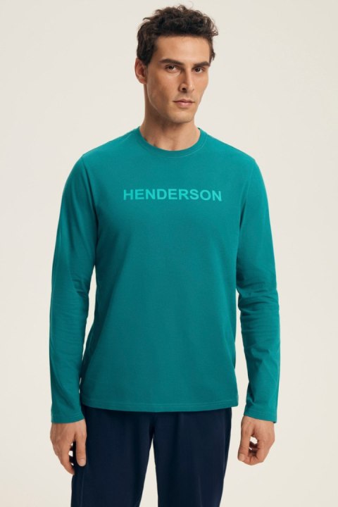 PIŻAMA MĘSKA VISE 43490 AW25 - ZIELONY-GRANAT, XL HENDERSON