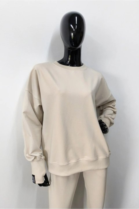 BLUZA MANOLITA - CZARNY, L, CZA OFF PINK