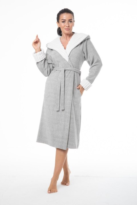 SZLAFROK DAMSKI FR-394 J/25 - BEŹOWY, L DOROTA