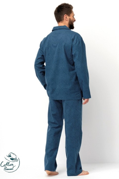 PIŻAMA MĘSKA MNS 815 B25 - MORSKI, XL KEY