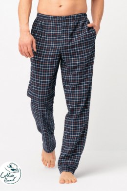 SPODNIE OD PIŻAMY MĘSKIE MHT 481 B25 - GRANATOWY, XL KEY