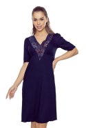 FLOR KOSZULKA NOCNA - CZARNY, XL ELDAR