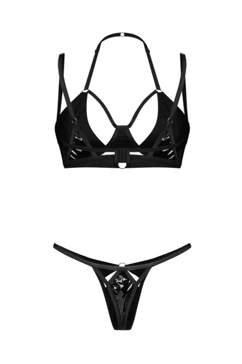 Keira Lise komplet 2-częściowy - CZARNY, L/XL OBSESSIVE Keira Lise komplet 2-częściowy - CZARNY, L/XL OBSESSIVE