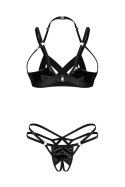 Keira Lise komplet 2-częściowy otwarty - CZARNY, S/M OBSESSIVE Keira Lise komplet 2-częściowy otwarty - CZARNY, S/M OBSESSIVE