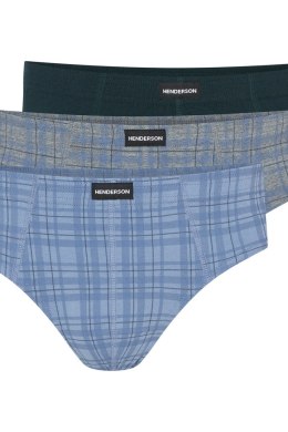 SLIPY CLASSIC 3P 1446 K675 AW 25 - NIEBIESKI-CZARNY, L, K675 HENDERSON