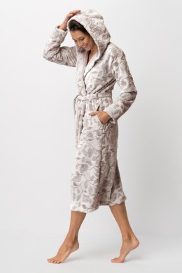 SZLAFROK DAMSKI LGL 545 B25 - JASNY SZARY, S/M KEY