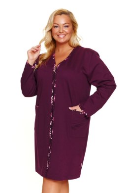 SZLAFROK DAMSKI SMZ.7319 BIG J/25 - BURGUNDY, XXL DOCTOR NAP