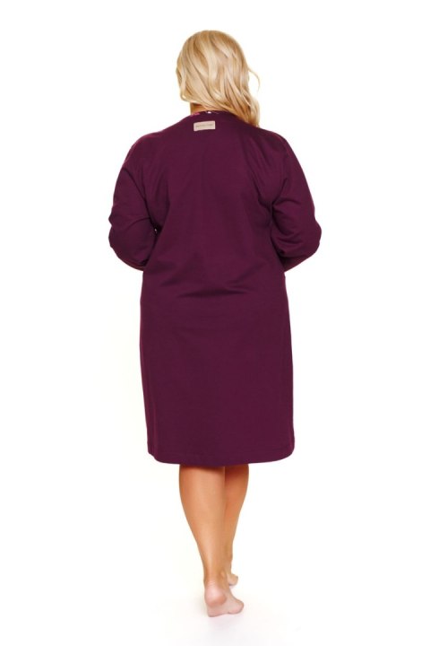 SZLAFROK DAMSKI SMZ.7319 BIG J/25 - BURGUNDY, XXL DOCTOR NAP SZLAFROK DAMSKI SMZ.7319 BIG J/25 - BURGUNDY, XXL DOCTOR NAP