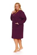 SZLAFROK DAMSKI SMZ.7319 BIG J/25 - BURGUNDY, XXXL DOCTOR NAP