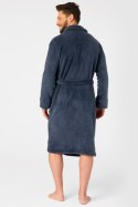 SZLAFROK MĘSKI MGL 255 B25 - GRANATOWY, M/L KEY SZLAFROK MĘSKI MGL 255 B25 - GRANATOWY, M/L KEY