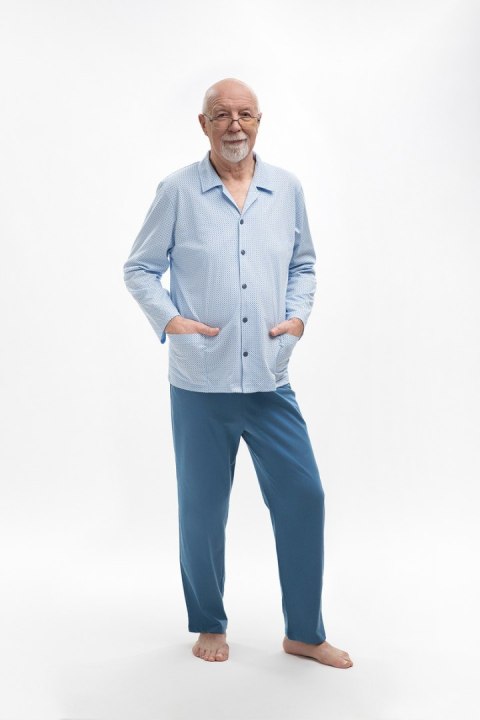 403 PIZAMA ROZPINANA ANTONI BIG - GRANATOWY, 3XL, 12 MARTEL 403 PIZAMA ROZPINANA ANTONI BIG - GRANATOWY, 3XL, 12 MARTEL