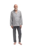 403 PIZAMA ROZPINANA ANTONI BIG - NIEBIESKI, 3XL, 13 MARTEL