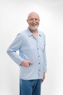 403 PIZAMA ROZPINANA ANTONI BIG - NIEBIESKI, 3XL, 13 MARTEL