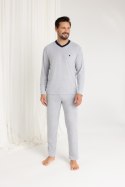 PIŻAMA MĘSKA 489 BIG J/25 - GRANATOWY, 2XL, 2 REGINA
