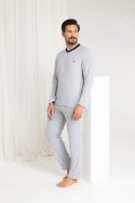 PIŻAMA MĘSKA 489 BIG J/25 - GRANATOWY, 2XL, 2 REGINA