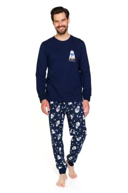 PIŻAMA MĘSKA PM.7338 J/25 - COZY BEAR, L DOCTOR NAP