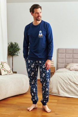 PIŻAMA MĘSKA PM.7338 J/25 - COZY BEAR, XL DOCTOR NAP