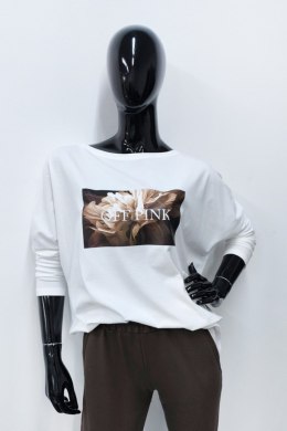 BLUZKA ORTA - GRANAT, ONE SIZE, GR OFF PINK