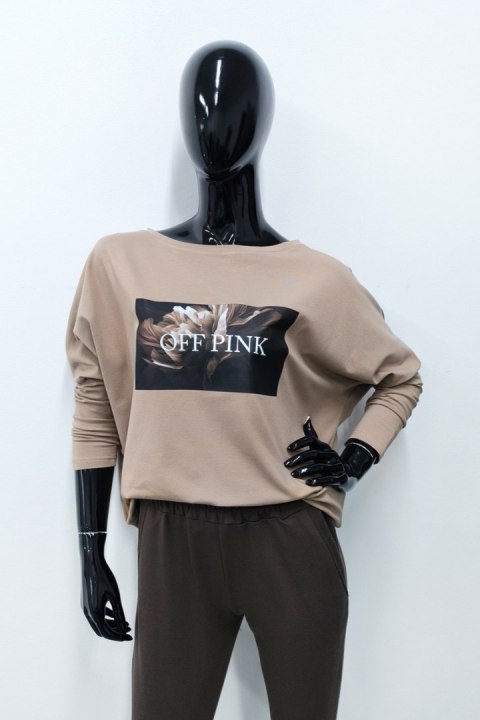 BLUZKA ORTA - GRANAT, ONE SIZE, GR OFF PINK BLUZKA ORTA - GRANAT, ONE SIZE, GR OFF PINK