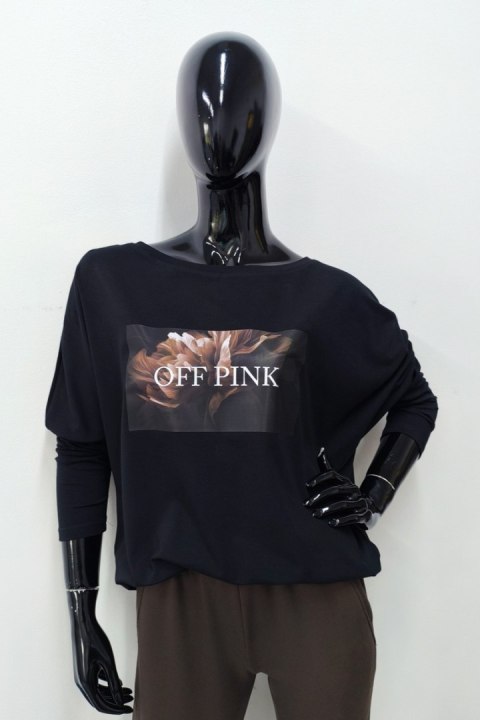 BLUZKA ORTA - ŚMIETANA, ONE SIZE, SM OFF PINK