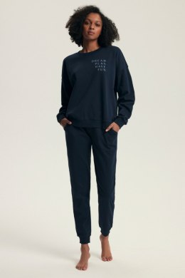 PIŻAMA DAMSKA DELANCY 43705 AW25 - GRANAT, 2XL HENDERSON LADIES