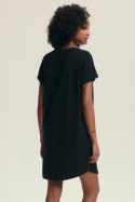 KOSZULA NOCNA DAIROKU 43729 AW25 - CZARNY, XL HENDERSON LADIES