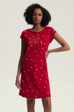 KOSZULA NOCNA DOTIE 43720 AW25 - CZERWONY, 2XL HENDERSON LADIES