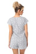 PIŻAMA DAMSKA BUNNY SHORT - PINK, L DONNA