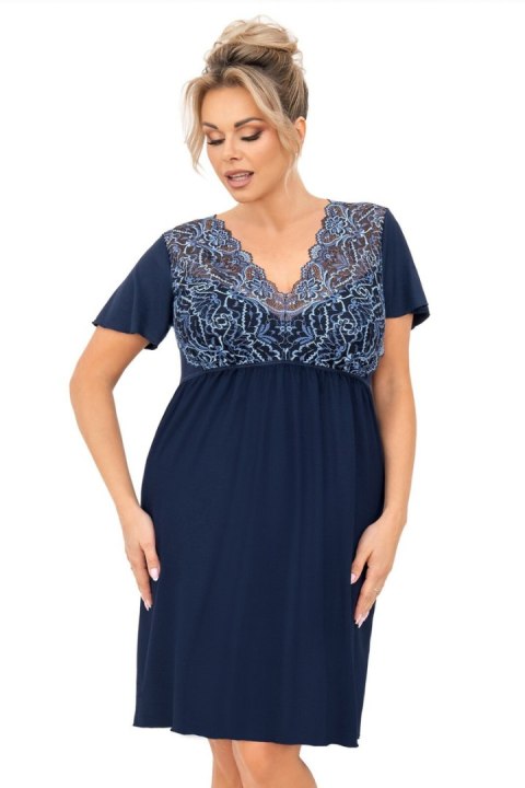 KOSZULKA NOCNA MELANIA PLUS - GREEN, 3XL DONNA