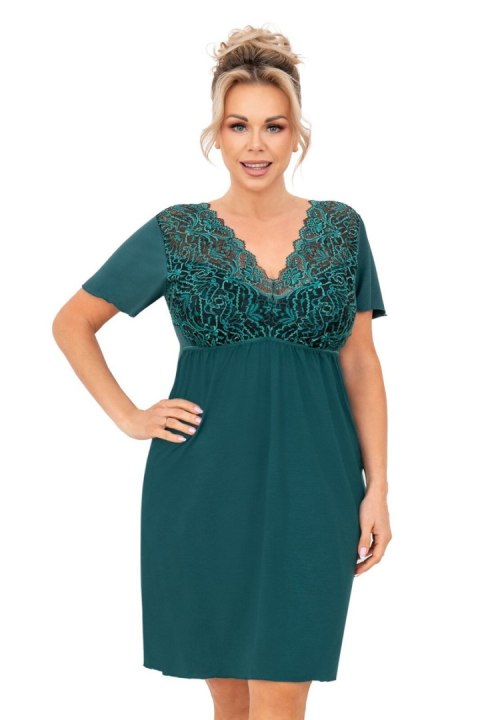 KOSZULKA NOCNA MELANIA PLUS - GREEN, 3XL DONNA KOSZULKA NOCNA MELANIA PLUS - GREEN, 3XL DONNA