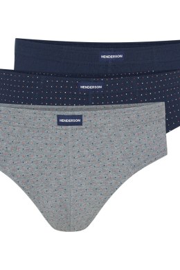 SLIPY CLASSIC 3P 1446 K688 AW 25 - SZARY-GRANAT, XXL, K688 HENDERSON