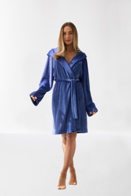 SZLAFROK DAMSKI KRÓTKI 2509 - NAVY, M, 3 L&L