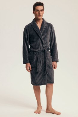 SZLAFROK MĘSKI NANDU 43379 AW25 - GRAFIT, L HENDERSON