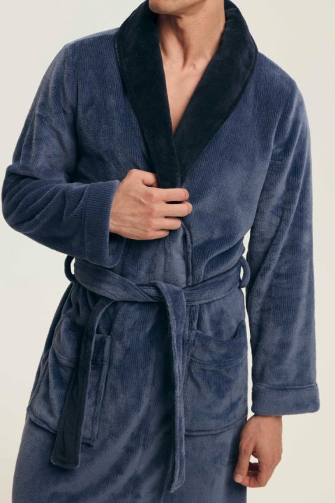 SZLAFROK MĘSKI NANTES 43375 AW25 - GRANAT, 3XL HENDERSON