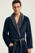 SZLAFROK MĘSKI NOCTURN 43378 AW25 - GRANAT, 2XL HENDERSON