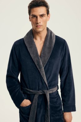 SZLAFROK MĘSKI NOCTURN 43378 AW25 - GRANAT, 3XL HENDERSON