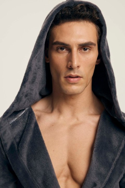 SZLAFROK MĘSKI VOCAL 43447 AW25 - GRAFIT, L HENDERSON