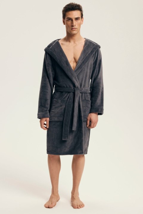 SZLAFROK MĘSKI VOCAL 43447 AW25 - GRAFIT, XL HENDERSON