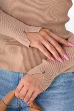 BLUZKA FELIPA - CZARNY, S/M, CZ OFF PINK