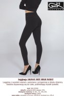 LEGGINGS SKINNY HOT HIGH WAIST - Black, XL GATTA BODYWEAR LEGGINGS SKINNY HOT HIGH WAIST - Black, XL GATTA BODYWEAR