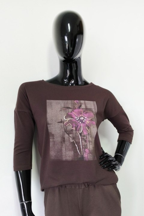 BLUZKA MALAYA - ŚMIETANA, 46, SM OFF PINK