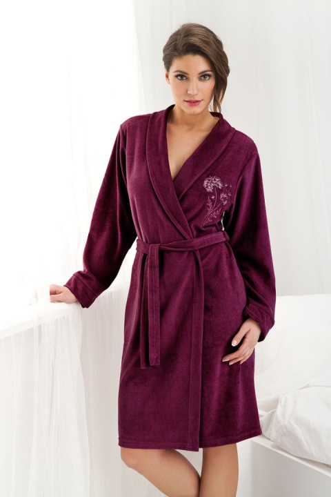 DOROTA SZLAFROK DAMSKI FR-107 BIG - BORDO, 4XL, 1