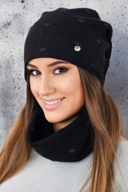 KAMEA CZAPKA GORCZYCA - CZARNY 08, UNIWERSALNY, 08