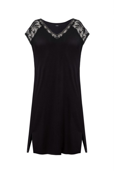 KOSZULKA PETRA KRÓTKA - CZARNY, XL MEFEMI BY NIPPLEX KOSZULKA PETRA KRÓTKA - CZARNY, XL MEFEMI BY NIPPLEX