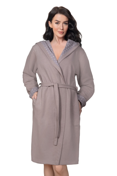 SZLAFOK DAMSKI FR-380 DOROTA - BEŻOWY, 2XL DOROTA SZLAFOK DAMSKI FR-380 DOROTA - BEŻOWY, 2XL DOROTA