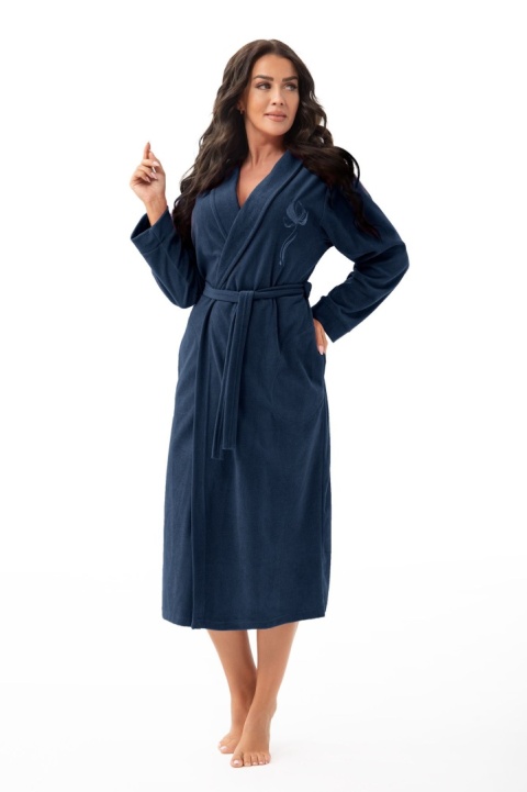 SZLAFROK DAMSKI 376 W/25 - INDYGO, 2XL DOROTA