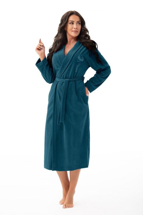 SZLAFROK DAMSKI 376 W/25 - INDYGO, 2XL DOROTA