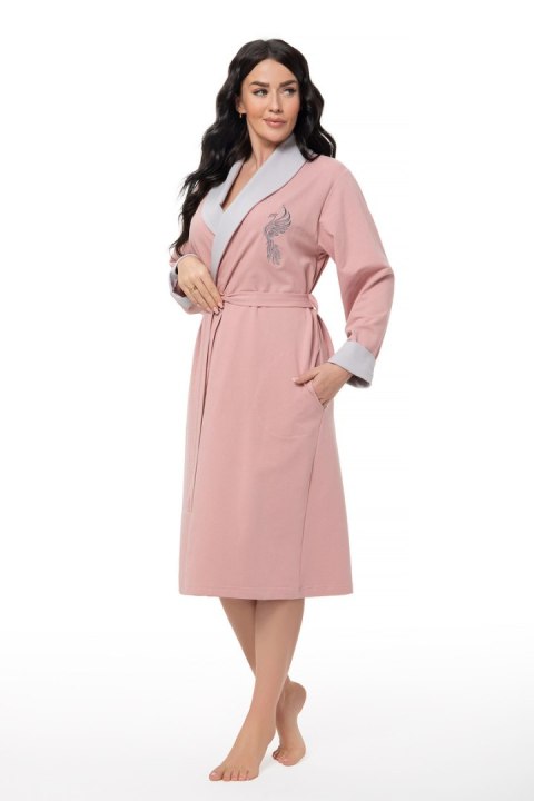 SZLAFROK DAMSKI FR-386 DOROTA - JASNY MELAN, 2XL, 1 DOROTAF SZLAFROK DAMSKI FR-386 DOROTA - JASNY MELAN, 2XL, 1 DOROTAF