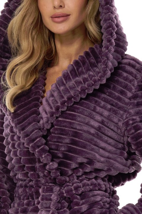 SZLAFROK DAMSKI ROBIN 2416 - WIŚNIA, XL, 2 L&L