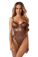Soranna body otwarte - ZŁOTY, L/XL OBSESSIVE